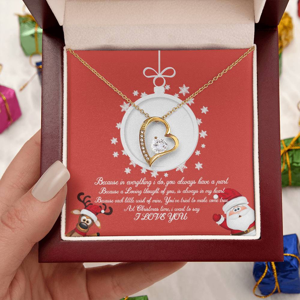 Christmas Collection Hallmark Piece Of My Heart Necklace 1 Forever Love Necklace