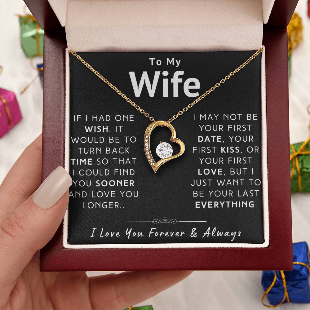 Wife Necklace Give The Gift They'll Always Remember ?? 1 Forever Love Necklace