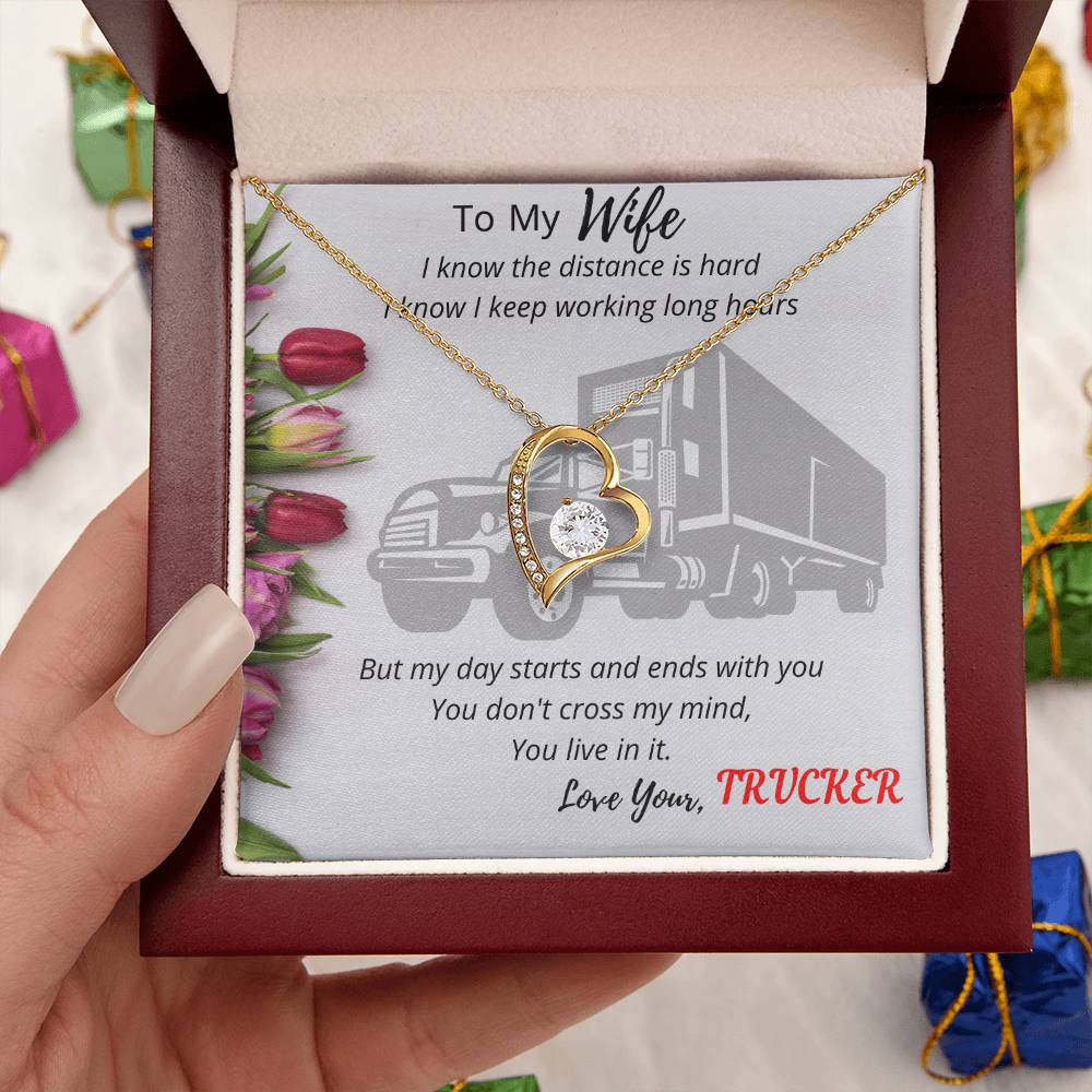 Forever Love Trucker Necklace Forever Love Necklace