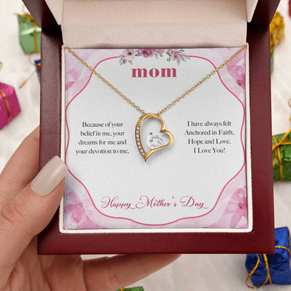 Gift For Mom Mom Gift Mother Daughter Gift Christmas Gift For Mom Mother Poem Mother Thank You Gift For Mother Mom Birthday Gift Forever Love Necklace
