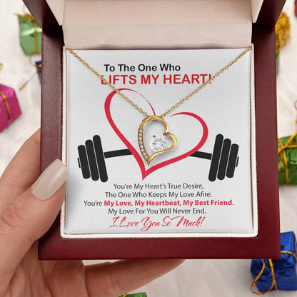 Forever Love Necklace Lifts My Heart! Forever Love Necklace