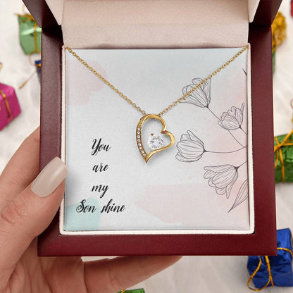 You Are My Son Shine 2 1 1 Forever Love Necklace
