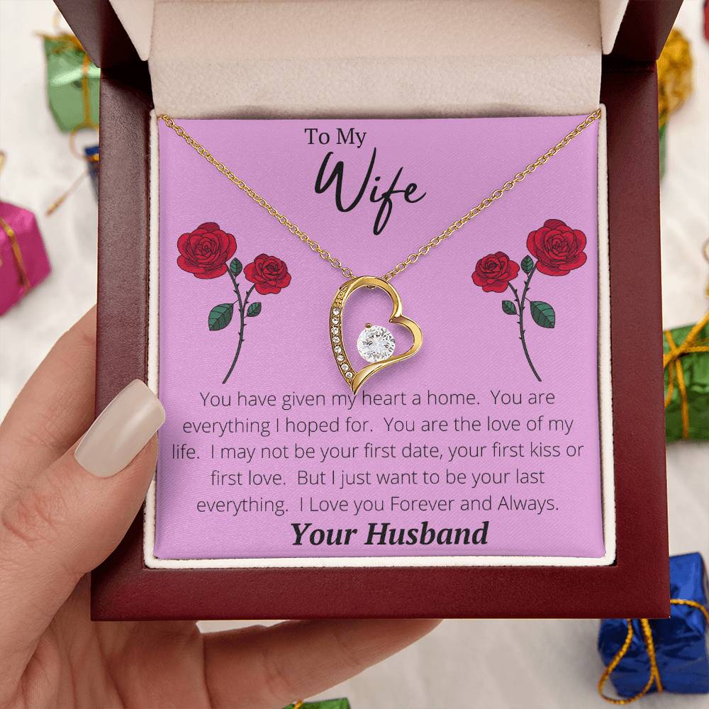 Dazzling Forever Love Necklace For That Special Woman On Valentine's Day 1 Forever Love Necklace