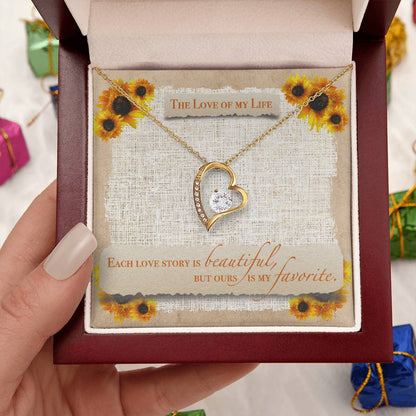 To The Love Of My Life Necklace Anniversary Gift For Wife Gift For Wife Wife Necklace Wife Birthday Gift Valentines Day Gift For Wife Forever Love Necklace