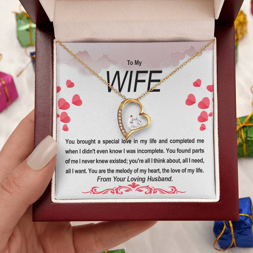 You Brought A Special Love In My Life Forever Love Necklace