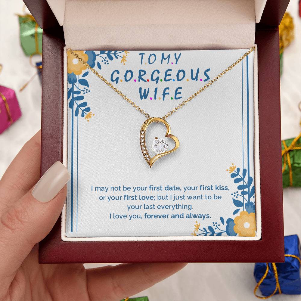 To My Wife 3 1 1 Forever Love Necklace