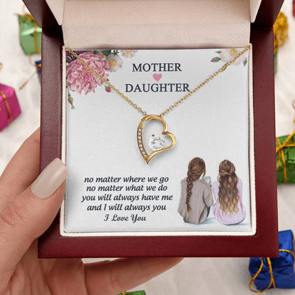 You Will Always Have Me And I Will Always You Mother Gift Necklace 1 Forever Love Necklace