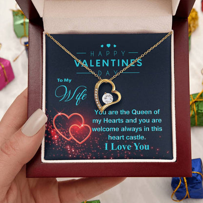Valentine's Day Gift For Wife Romantic Gift Ideas Gift For Wife Forever Love Necklace