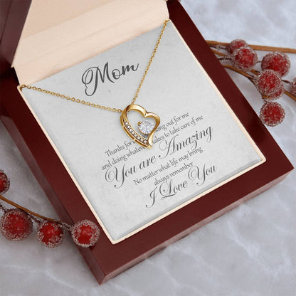 Forever Love Necklace Mom You Are Amazing 1 Forever Love Necklace