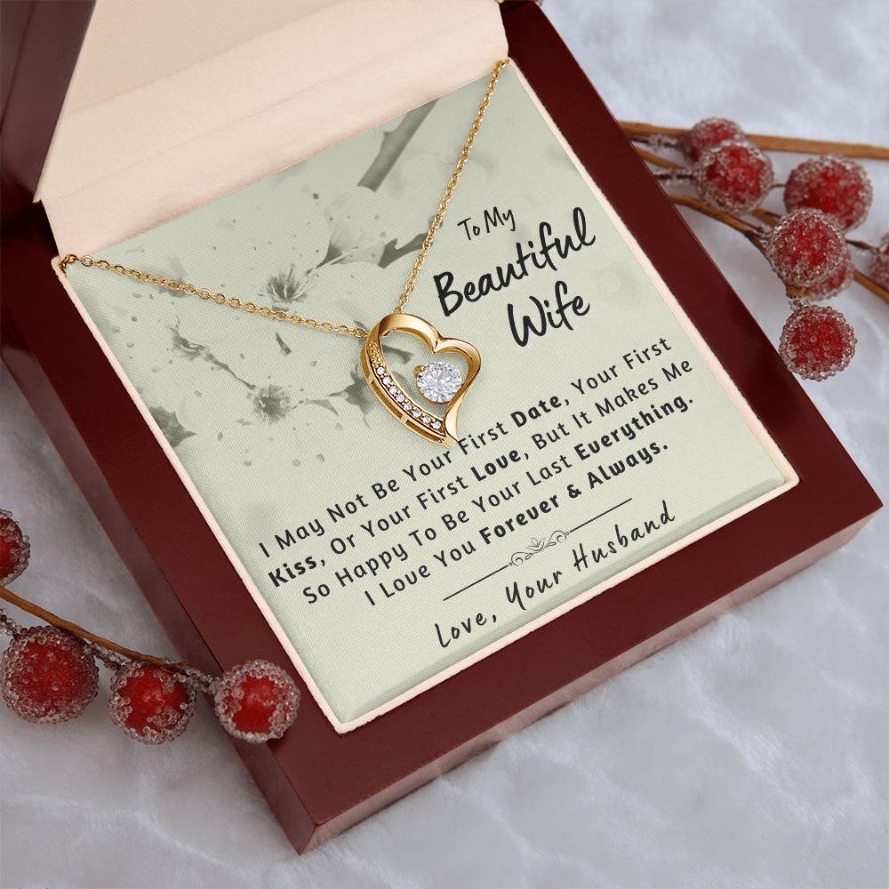 Classy Necklace For Your Beautiful Wife ?? Forever Love Necklace