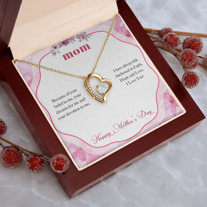 Gift For Mom Mom Gift Mother Daughter Gift Christmas Gift For Mom Mother Poem Mother Thank You Gift For Mother Mom Birthday Gift Forever Love Necklace