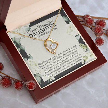 Bride Gift From Mom To Daughter On Wedding Day Gift For Daughter On Wedding Day From Mother Forever Love Necklace