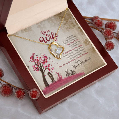 To My Wife Forever Love Necklace