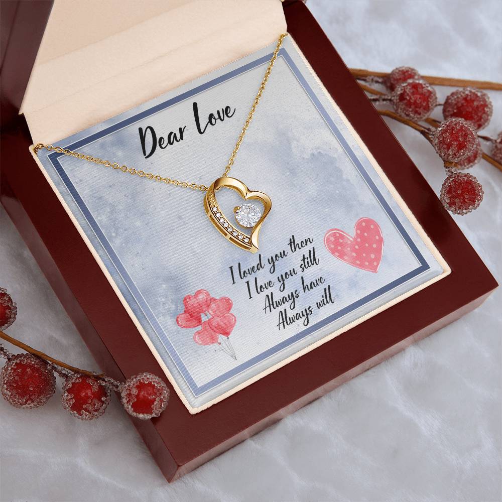 Dear Love Necklace Forever Love Necklace