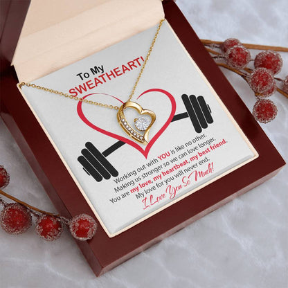 Forever Love Sweatheart! Forever Love Necklace