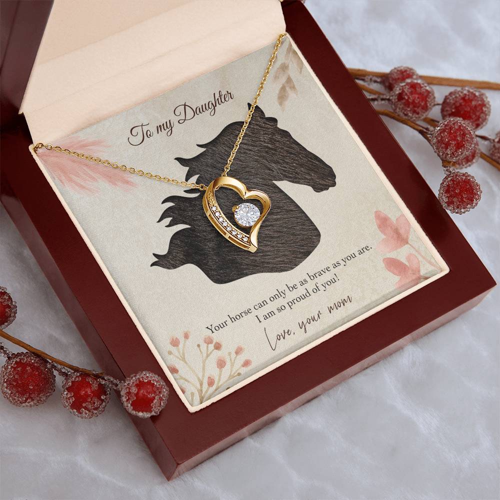 Forever Love Necklace Horse Girl Forever Love Necklace
