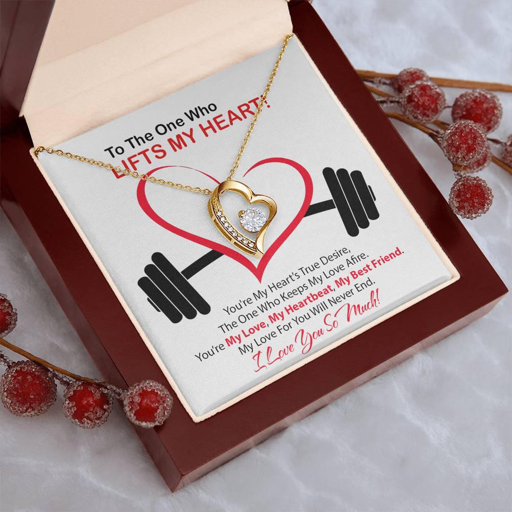 Forever Love Necklace Lifts My Heart! Forever Love Necklace