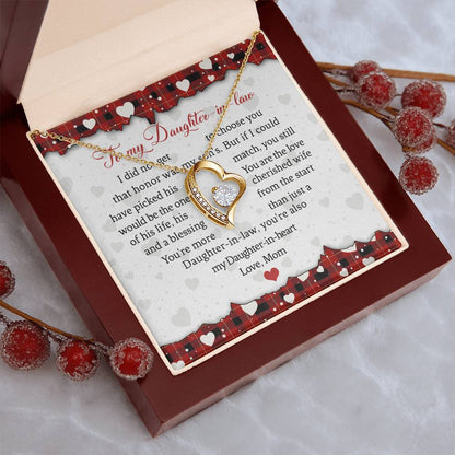 Daughter In Law 1 Forever Love Necklace