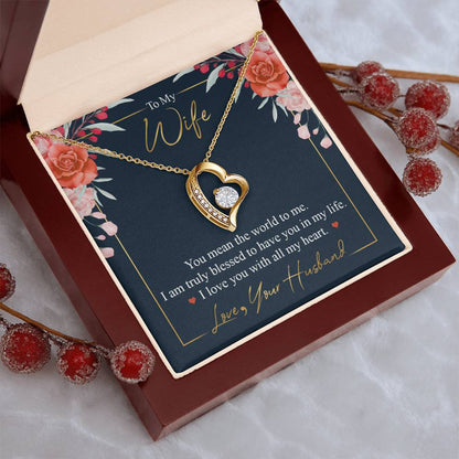 Forever Love Necklace For Wife 2 1 Forever Love Necklace