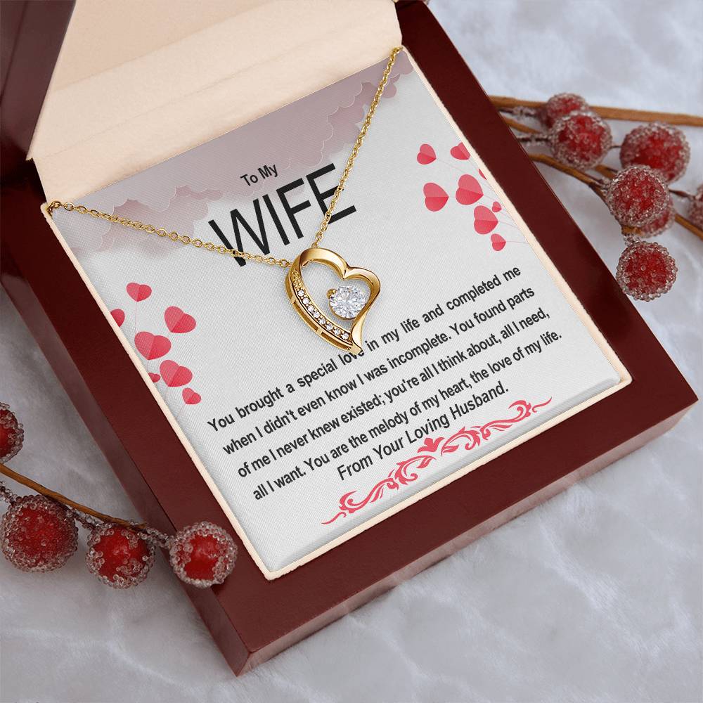 You Brought A Special Love In My Life Forever Love Necklace