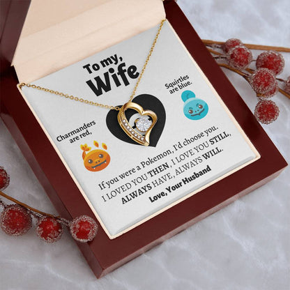To My Wife Necklace Love Your Husband To My Wife Necklace Anniversary Gift For Wife Gift For Wife Necklace For Wife Birthday Forever Love Necklace