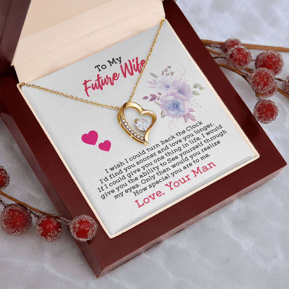 Gift For Future Wife Forever Love Necklace