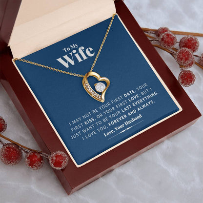 To My Wife Necklace Anniversary Gift For Wife Birthday Gift For Wife Gift For Wife Necklace For Wife Romantic Valentines Gift For Forever Love Necklace