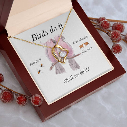 Funny Necklace Humorous Gifts Quirky Gifts Birthday Card Sentimental Gifts For Girlfriend Girlfriend Jewelry Girlfriend Gift Forever Love Necklace