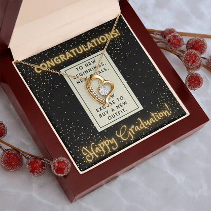 Congratulations I Am So Proud Of You Birthstone Necklace Graduation Gift Necklace Graduation Gift For Her College Graduation Forever Love Necklace