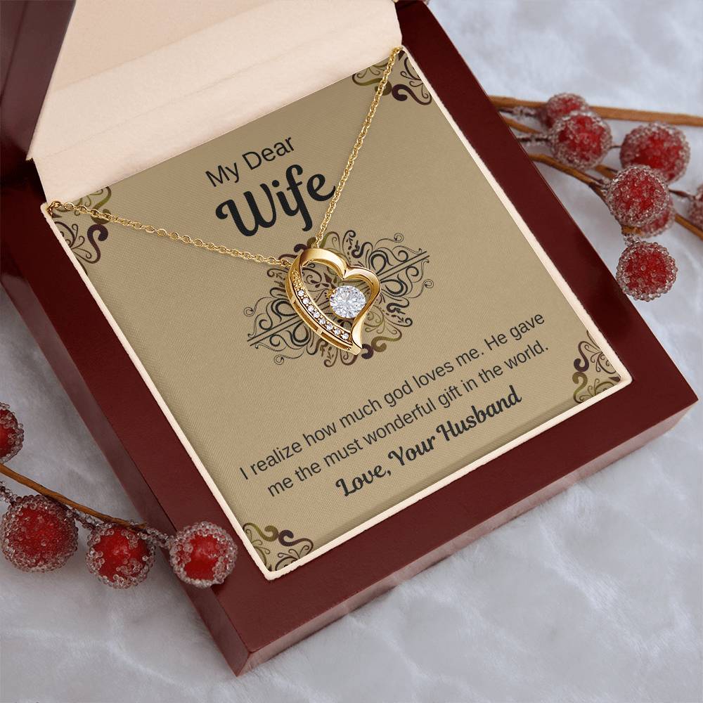 Best Gifts For Your Wife Forever Love Necklace