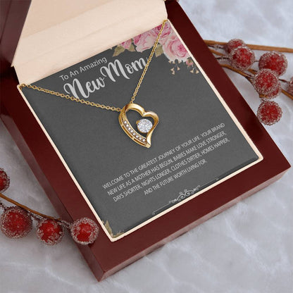 To New Mom Welcome To Motherhood 925 Sterling Silver Pendant 1 Forever Love Necklace