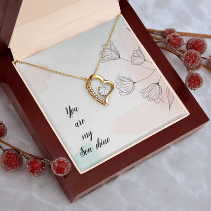 You Are My Son Shine 2 1 1 Forever Love Necklace