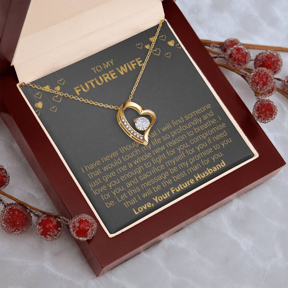 Best Gift For Future Wife Forever Love Necklace