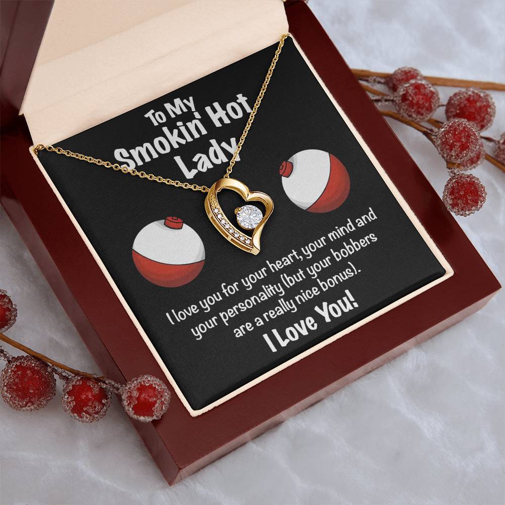 Fisherman's Lady  Customize Gift?? Heart Necklace Forever Love Necklace