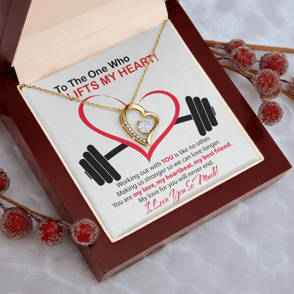 Forever Love Lifts My Heart! Forever Love Necklace