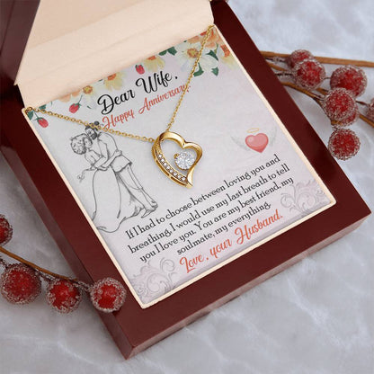 Anniversary For Wife Forever Love Necklace