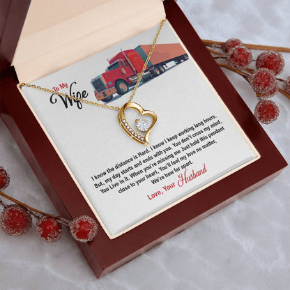 Trucker's Wife 1 Forever Love Necklace