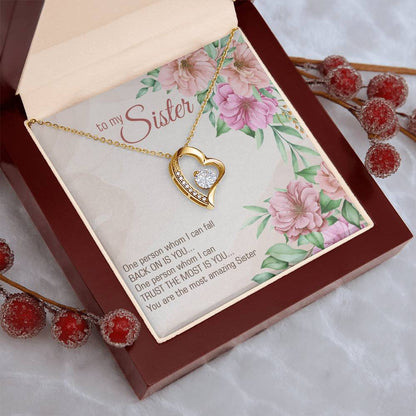 Collection Sister Most Amazing Sister Forever Love Necklace
