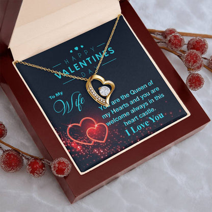 Valentine's Day Gift For Wife Romantic Gift Ideas Gift For Wife Forever Love Necklace