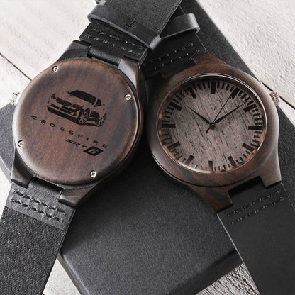 Chrysler Crossfire Roadster Srt6 Sandalwood Engraved Watch For The Crossfire Lover Engraved Wooden Watch