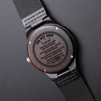 Best Dad Watch Watch For Father Engraved Watch For Dad Best Gift From Son To Dad Father Gift Ideas From Son Fathers Da2 Engraved Wooden Watch