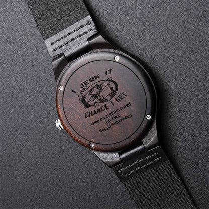 Fathers Day Gift From Daughter And Son Beautiful Wooden Watch Gift From Dad To Son To My Son Gift Engraved Wooden Watc Engraved Wooden Watch