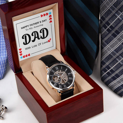 Father's Day Gift  Watch For Dad  Gift For Dad  Father Of The Bride Gift  Gift From Son  Gift From Daughter  Men Watch  To Dad