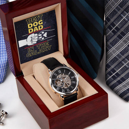 Best Dog Dad In The Galaxy - Fathers Day Gifts From Dog - Openwork Watch