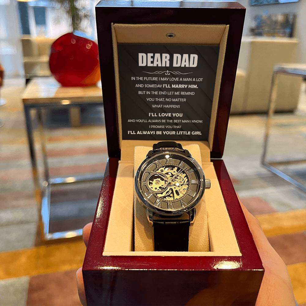 Always You Little Girl - Openwork Watches For Dad