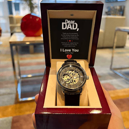 Dear Dad Openwork Watch
