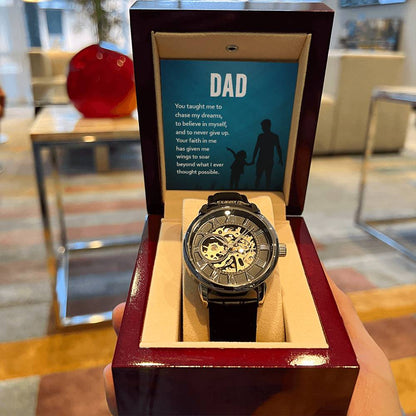 Unforgettable Love Father's Day Openwork Watches - You Gave Me Wings To Soar