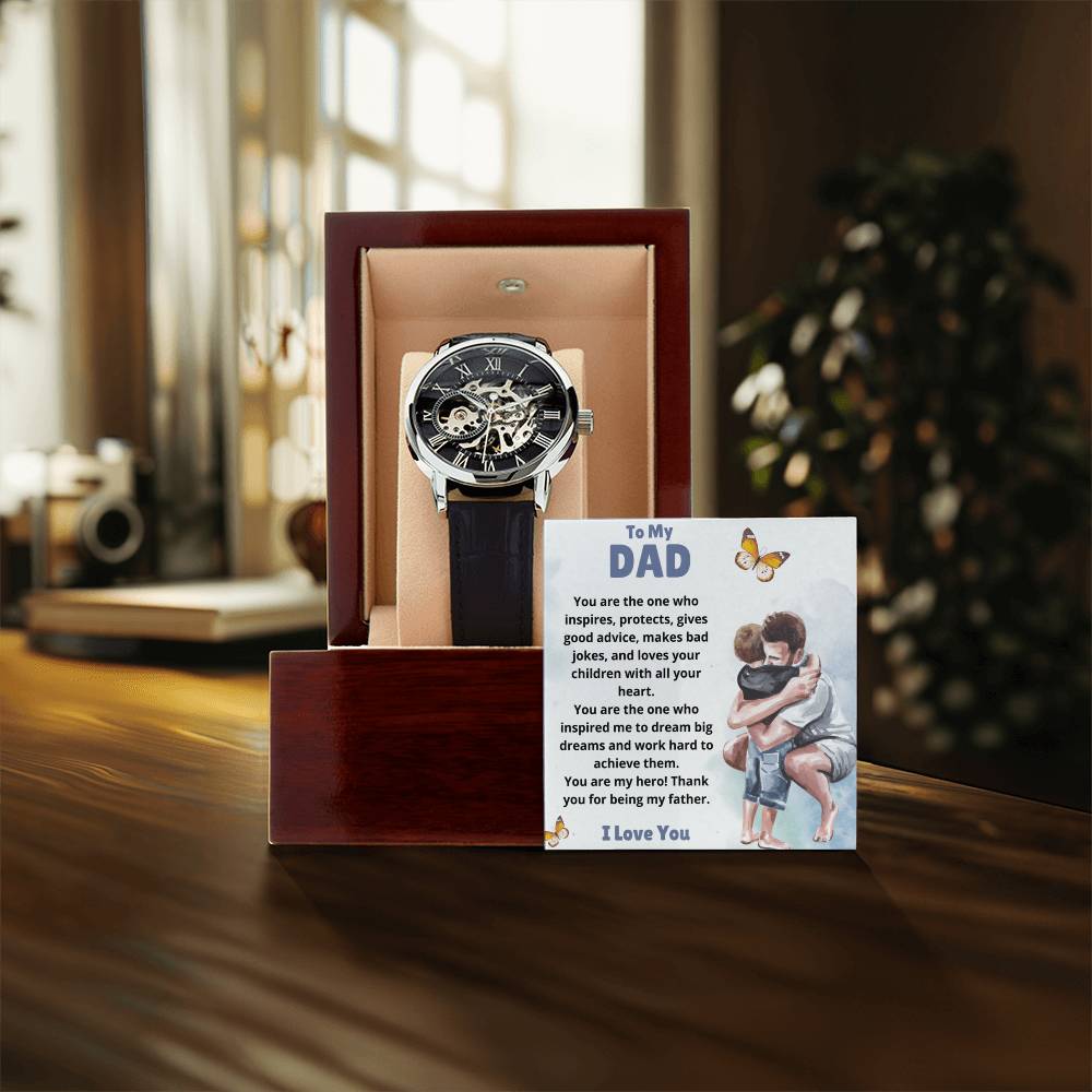Dad - You Are My Hero - Openwork Watch
