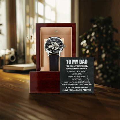 You Are My Loving Dad - Openwork Watches