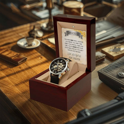 Dad The Hero Openwork Watches